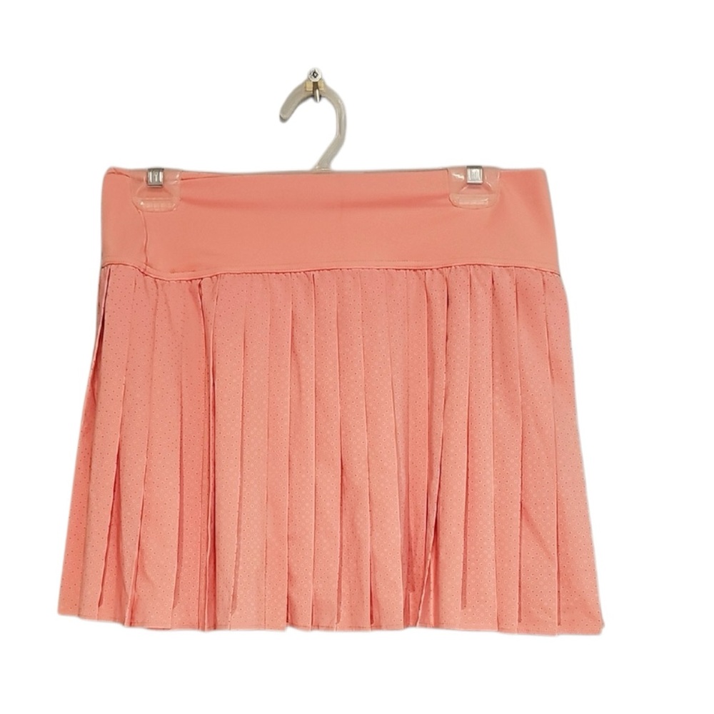 💚 Aerie Pleated Coral Skort, Size L